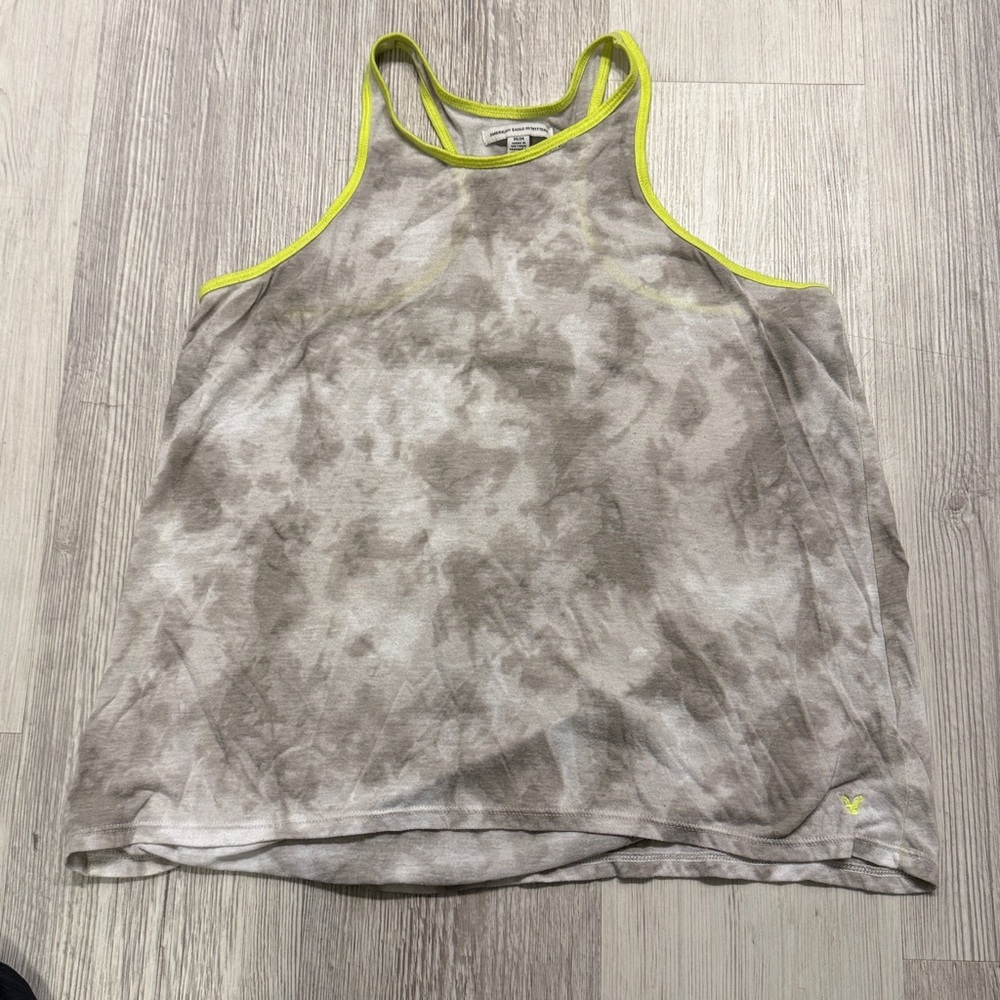 American eagle workout sheer exercise top size medium